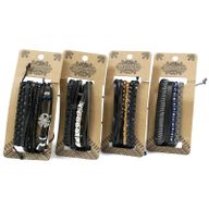 Set de Bracelet pour Homme - Noir (assortis)