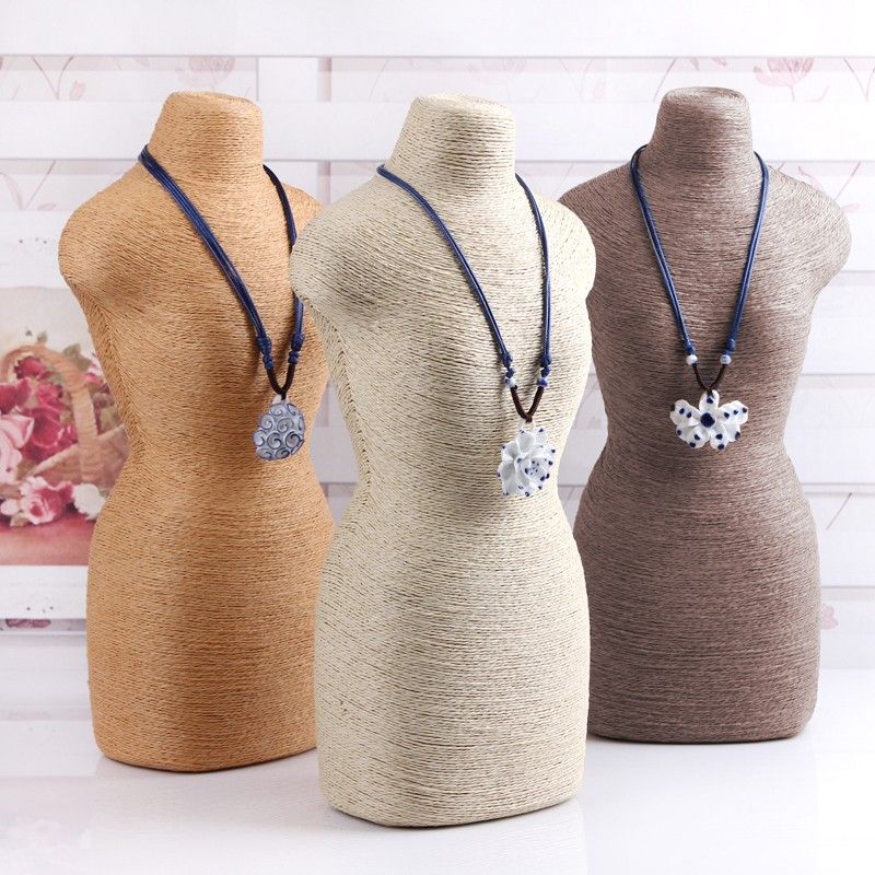 Mannequin de présentation pour Bijoux - Crème