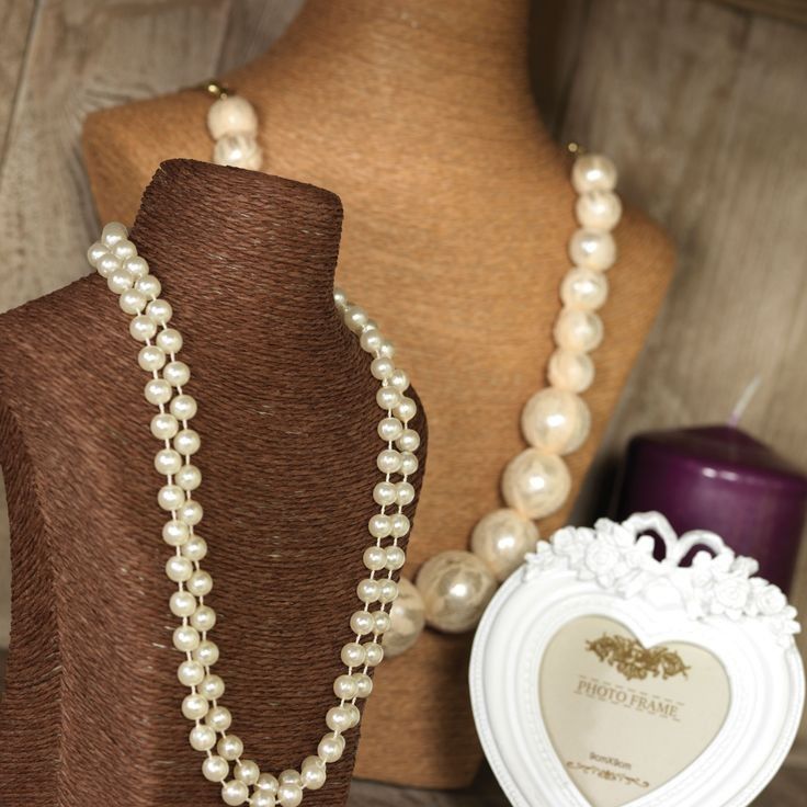 Petit Présentoir pour Collier - Chocolat