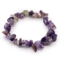 Bracelet en Éclat de Pierre - Améthyste