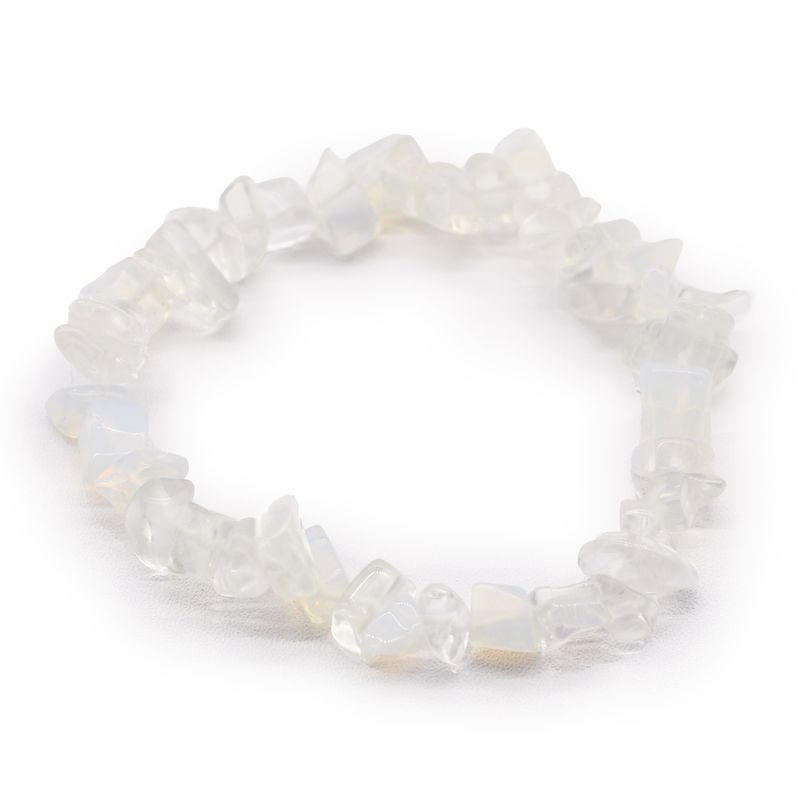 Bracelet en  Éclat de Pierre - Opalite