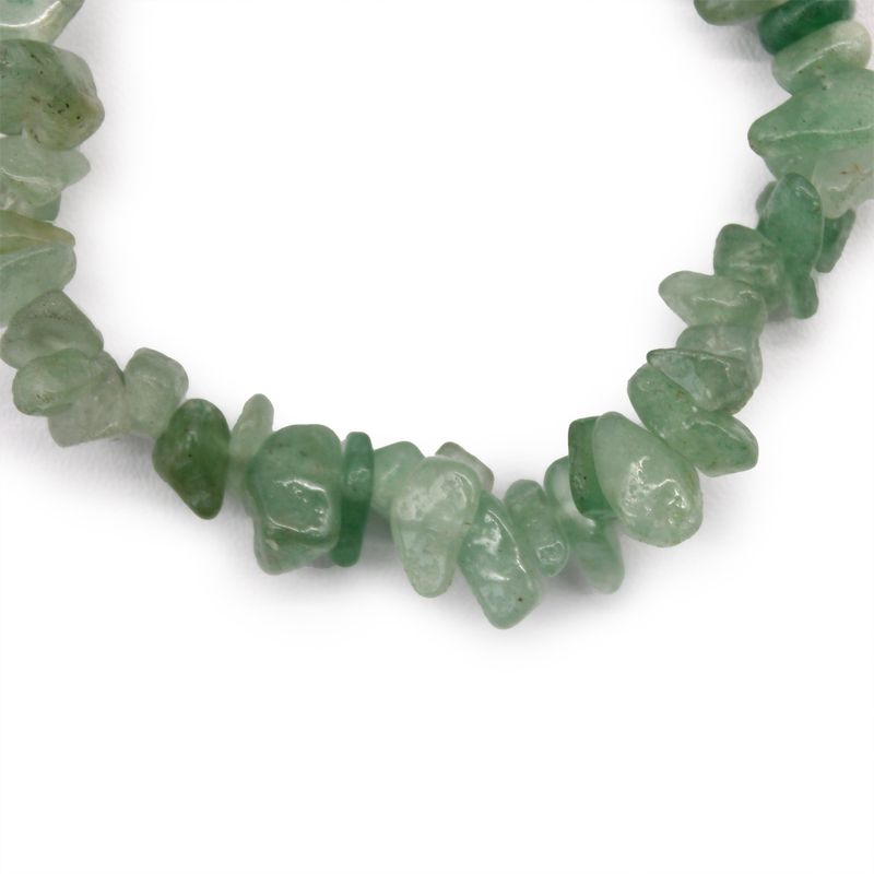 Bracelet en  Éclat de Pierre - Aventurine Verte