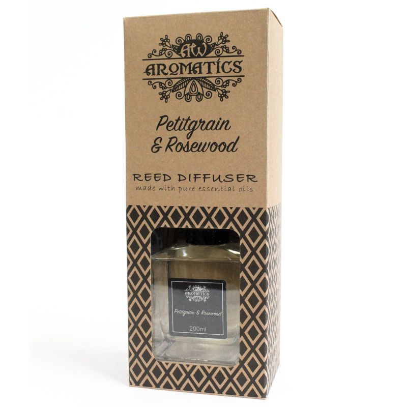 Diffuseur à Rotin - Petitgrain & Bois de Rose