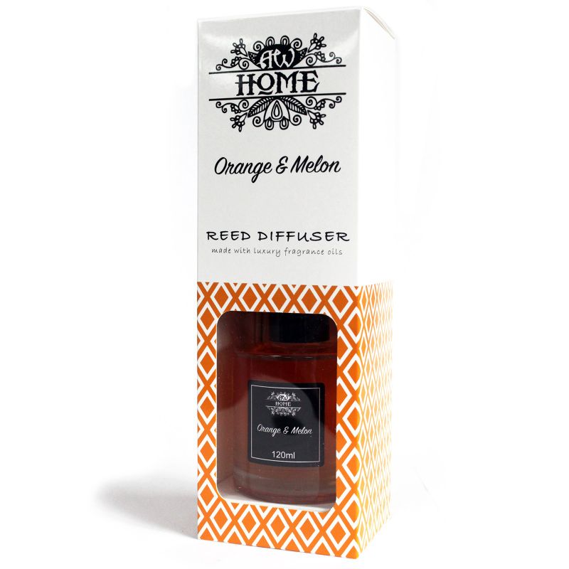 Diffuseur à Rotin – Orange & Melon 120ml