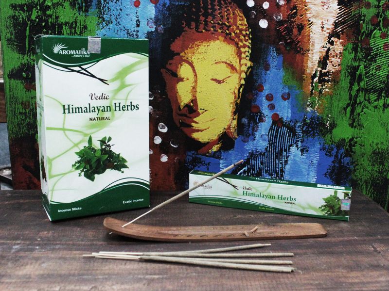 Bâtonnets d'Encens Védique-  Herbes Himalayennes