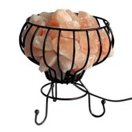 Lampe Support Bas Unique– SANS Cristaux de Sel – avec Câble et Ampoule