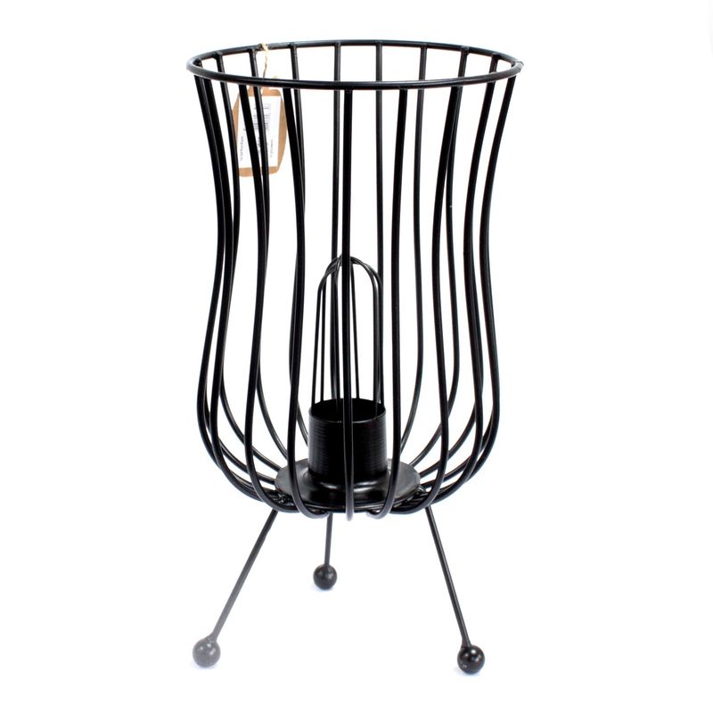 Lampe Support Haut Unique – SANS Cristaux de Sel – avec Ampoule et Câble