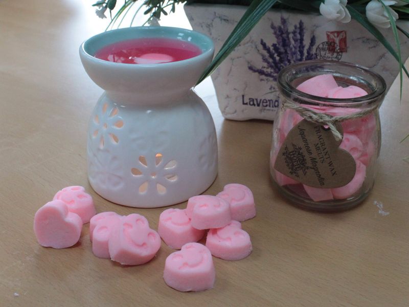 Bouteilles de cire de soja -Jasmin