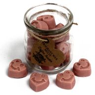 Bouteilles de cire de soja - café