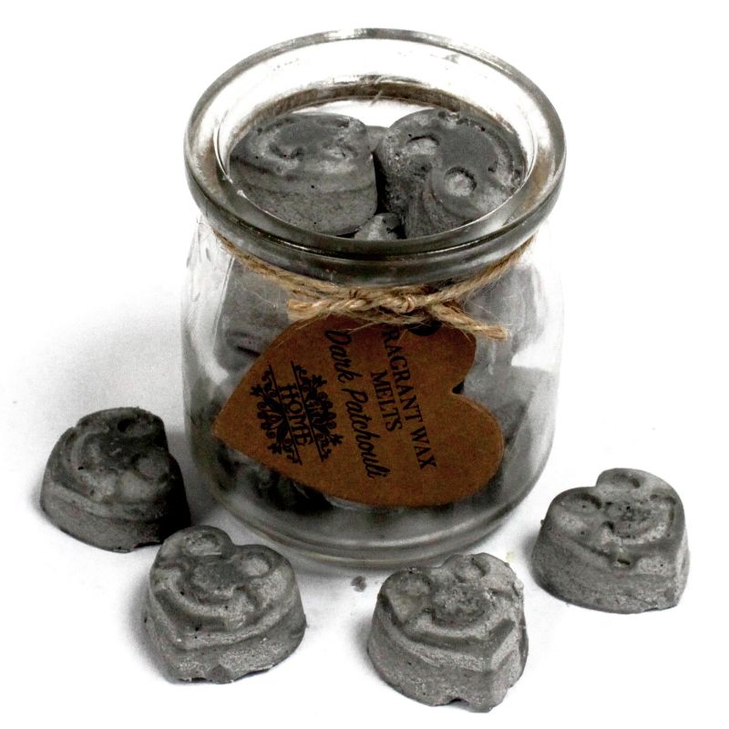 Bouteilles de cire de soja - Patchouli foncé
