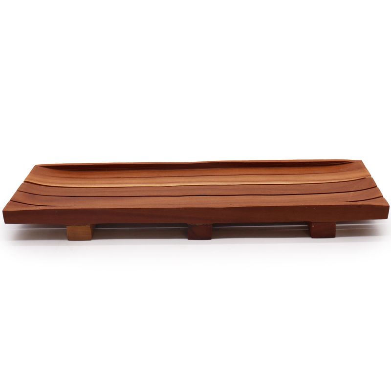 Grand Plateau en bois de Sapotillier Pour Pain de Savon