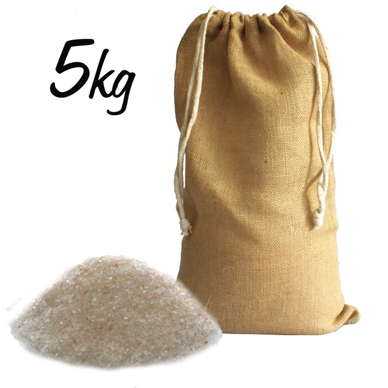 Sel de Bain Rose de l'Himalaya 5kg -2mm