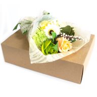 Bouquet de Savon Main et Boîte -Vert