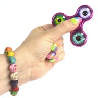 Fidget Spinner en métal – Violet & Roses