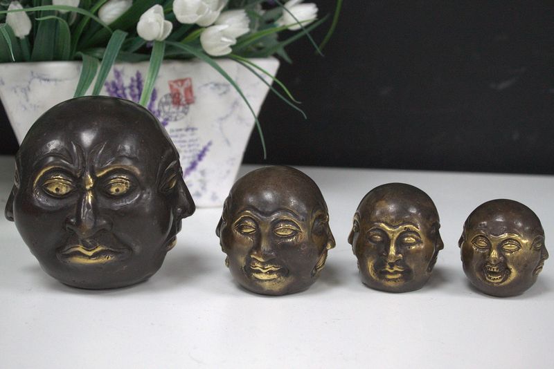 Fengshui - Bouddha à Quatre Visages - 5cm