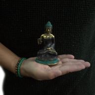 Bouddha Assis Moyen - Main Levée