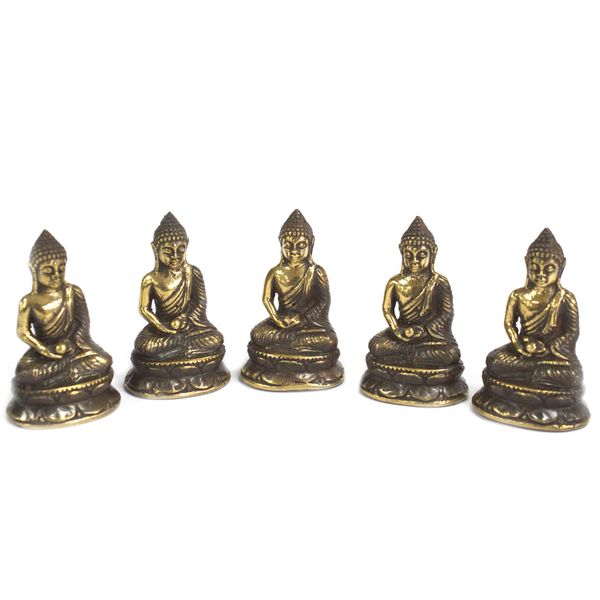 Minis Bouddhas Assis en Méditation