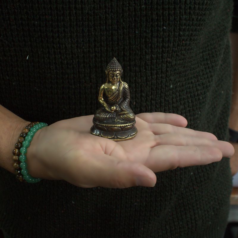 Minis Bouddhas Assis en Méditation