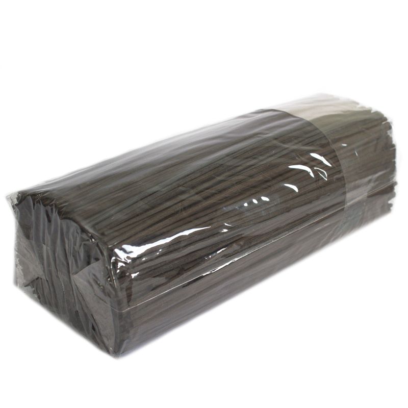 Tiges de Rotin Noires 500g - 25cm x 3mm