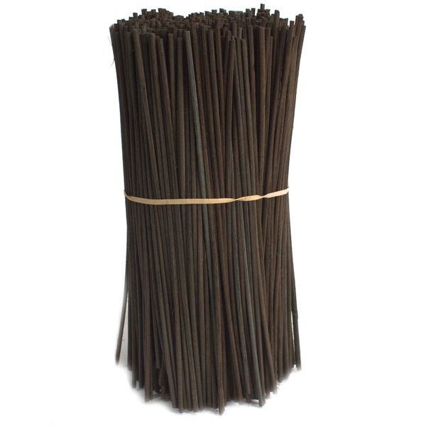 Tiges de Rotin Noires 500g - 25cm x 3mm
