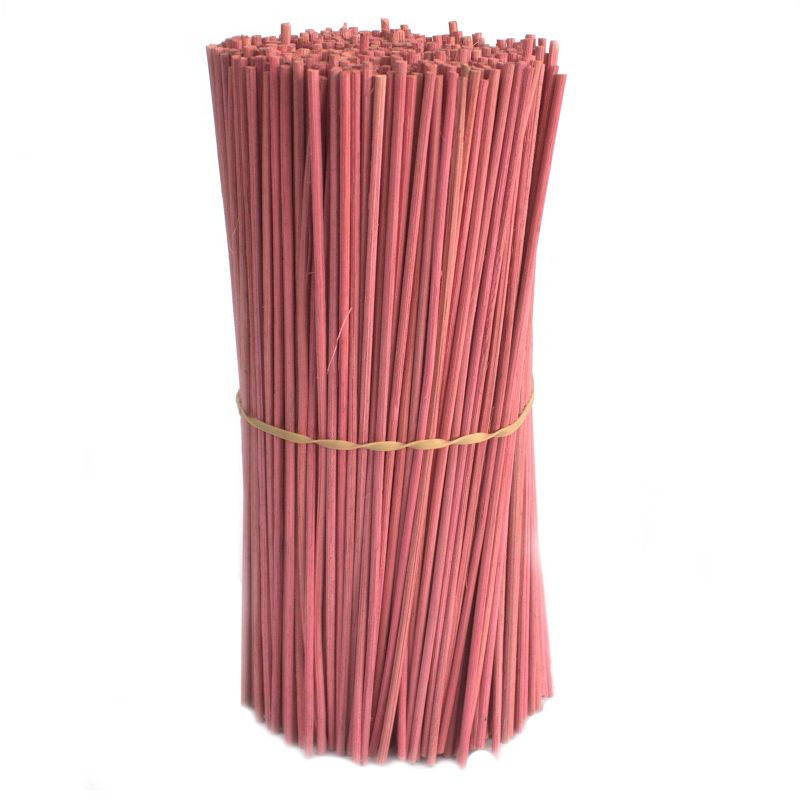 Tiges de Rotin Fuschia 500g - 25cm x 3mm