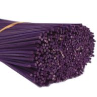 Tiges de Rotin Violettes 500g - 25cm x 3mm