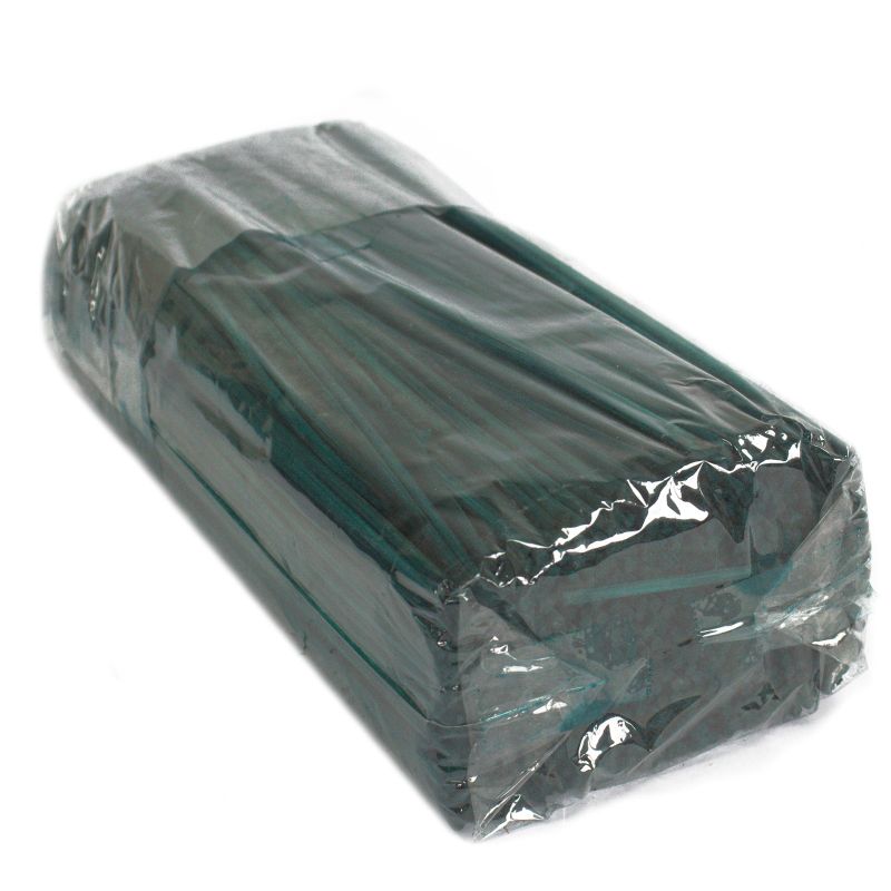 Tiges de Rotin Vertes 500g - 25cm x 3mm