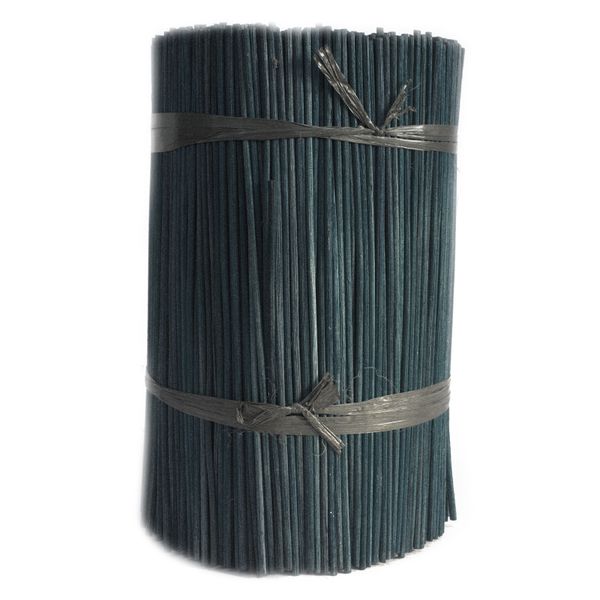 Tiges de Rotin Vertes 500g - 25cm x 3mm