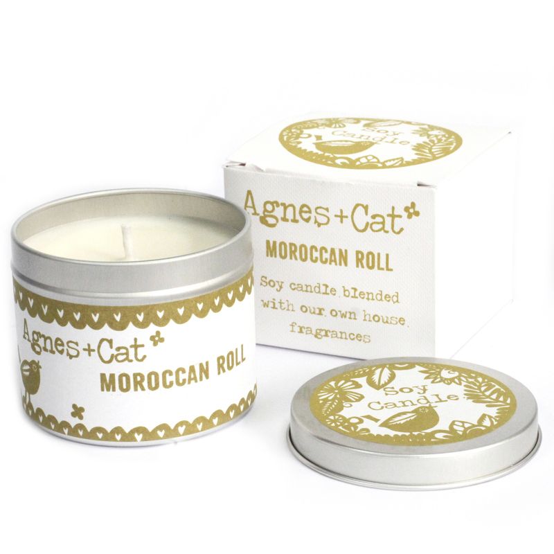 Bougie en Étain - Moroccan Roll