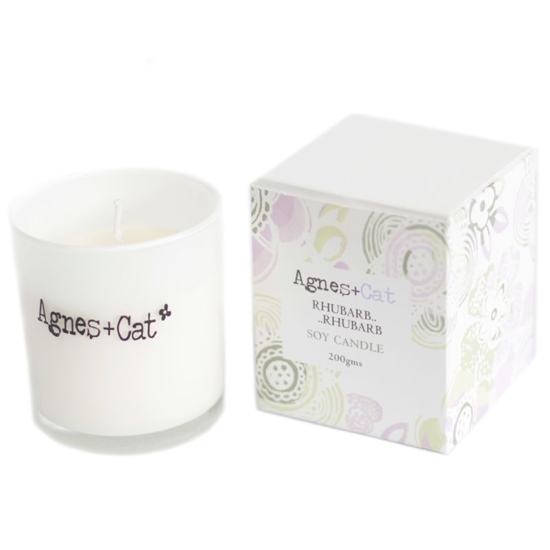 Bougie Votive - Rhubarbe Rhubarbe