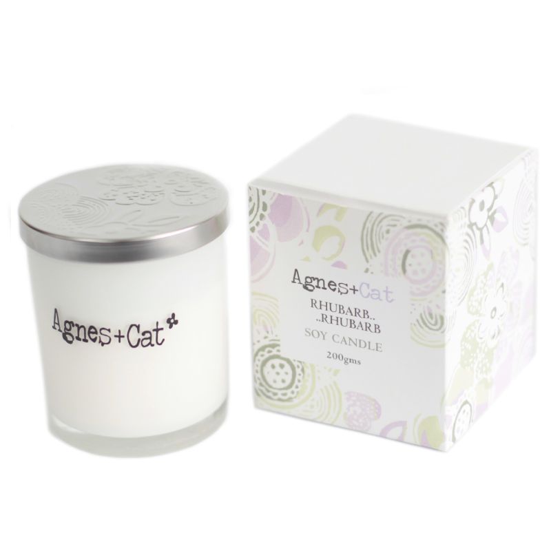 Bougie Votive - Rhubarbe Rhubarbe