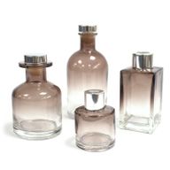 Flacon Diffuseur Rond à Bâtonnets de 50 ml - Charbon