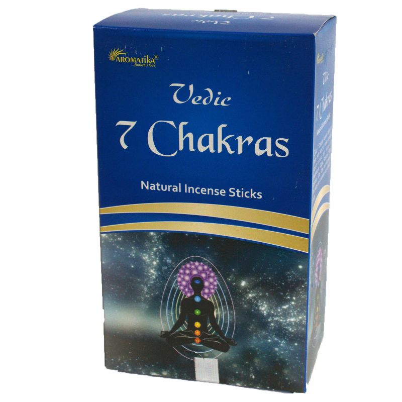 Bâtonnets d'Encens Védique-  7 Chakras