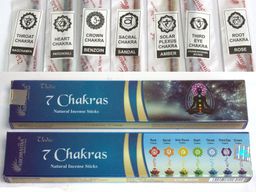 Bâtonnets d'Encens Védique-  7 Chakras