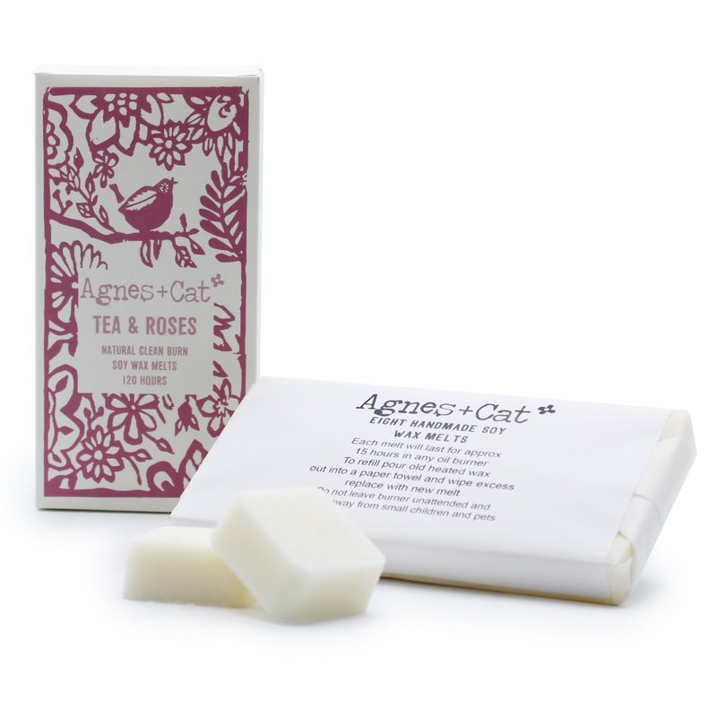Boîte de 8 Fondants Parfumés - Thé + Roses