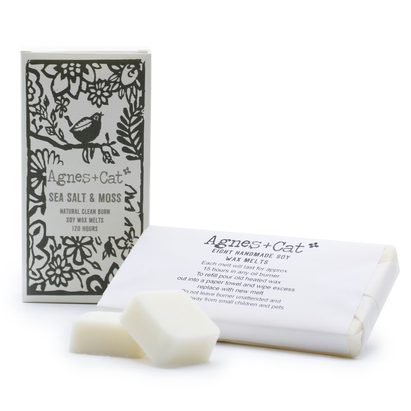 Boîte de 8 Fondants Parfumés - Sel Marin + Mousse