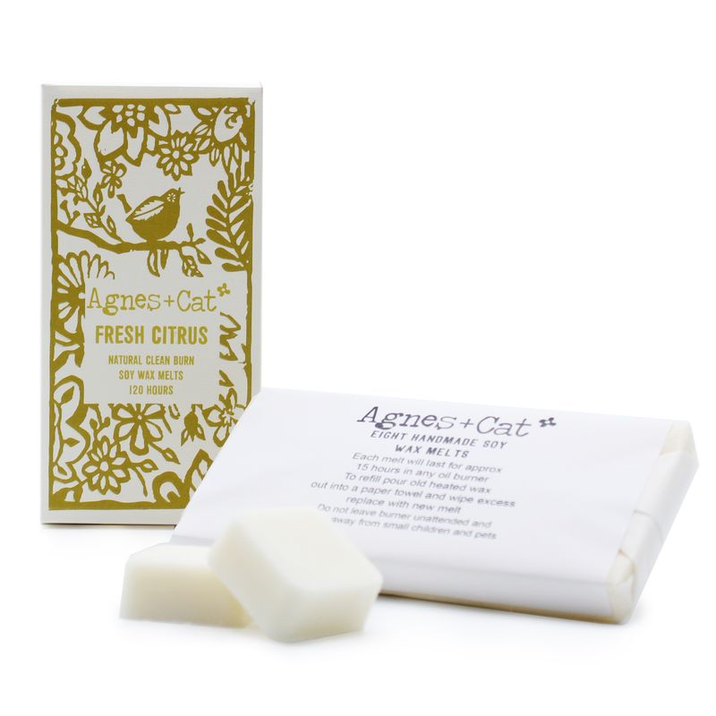 Boîte de 8 Fondants Parfumés - Agrumes