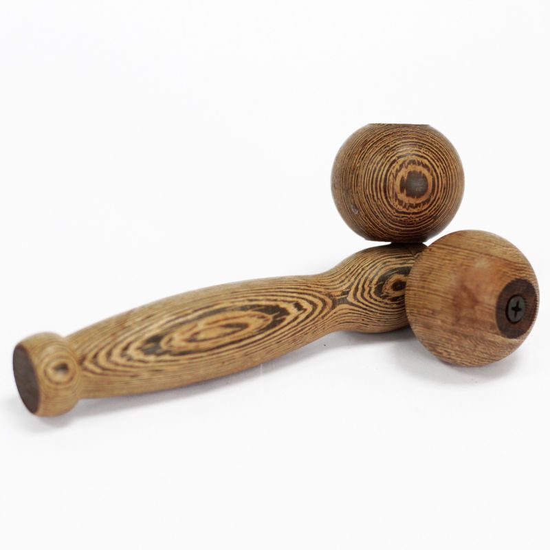 Accessoires Massage Bois- Rouleau sphèrique