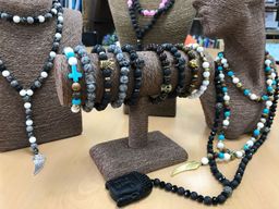 Bracelet Pierre Fine - Aile d'Ange/ Agate Noire