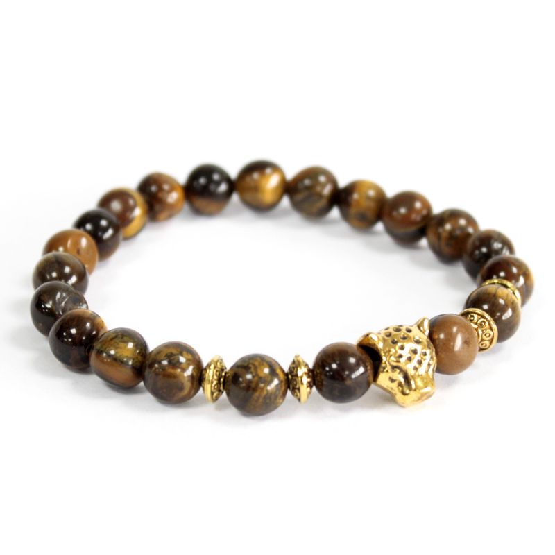 Bracelet Pierre Fine - Tigre Doré/ Œil du Tigre