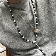 Collier Boho-Chic - Aile d'Ange / Mix de Perles
