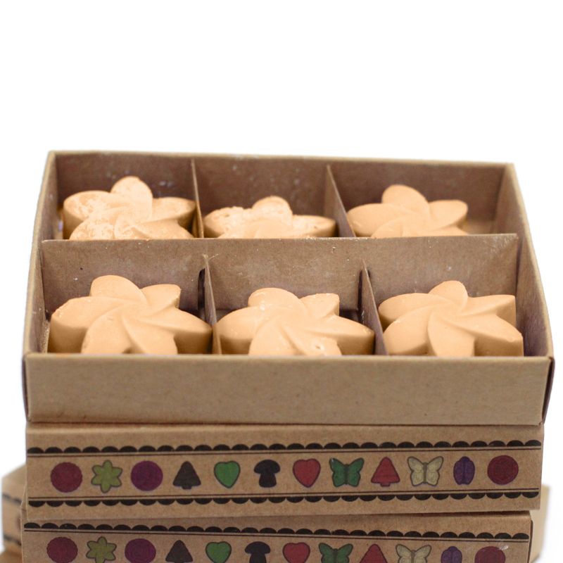 Boîte de 6 Fondants en Cire Soja - Jasmin de Minuit