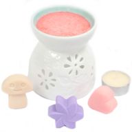 Boîte de 6 Fondants en Cire Soja - Patchouli Foncé