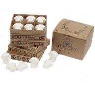 Boîte de 6 Fondants en Cire Soja -  Cannelle et Orange