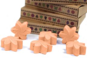 Boîte de 6 Fondants en Cire Soja  - Tubereuse