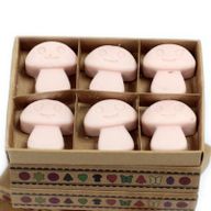 Boîte de 6 Fondants en Cire Soja -  Bois de Santal Foncé