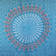 Paréos Mandala - Sarcelle Orange