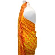 Paréos Mandala - Orange Citron Vert
