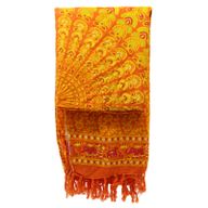 Paréos Mandala - Orange Citron Vert