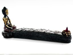 Bouddha Antique - Brûleur Encens & Boîte